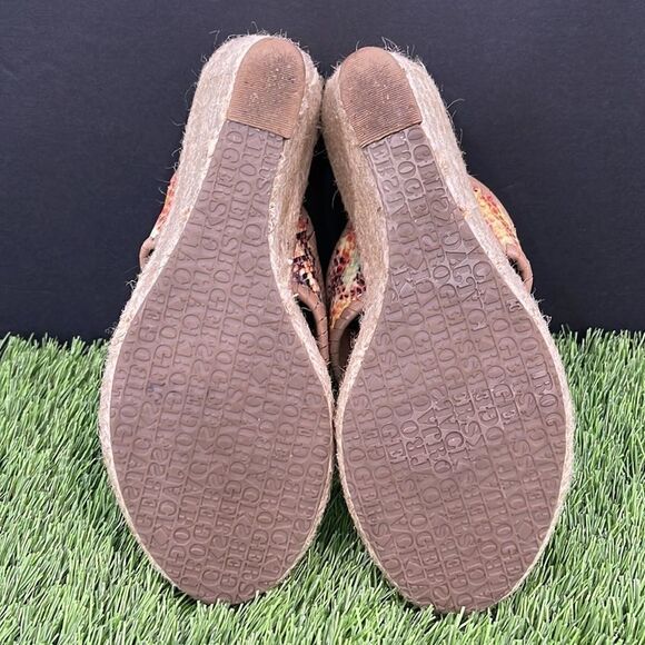Jack Rogers - Jacks - Multi-Color Wedge Espadrille Sandals - Picture 7 of 8